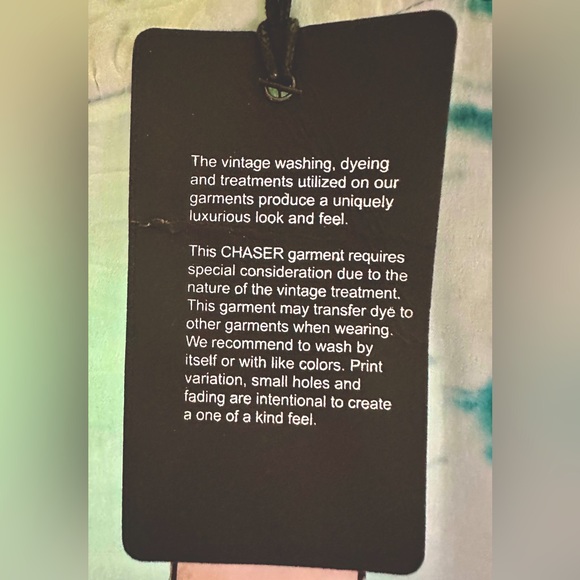 Chaser Ruffled Silk Tie Dye Mini Dress NWT - Picture 16 of 16